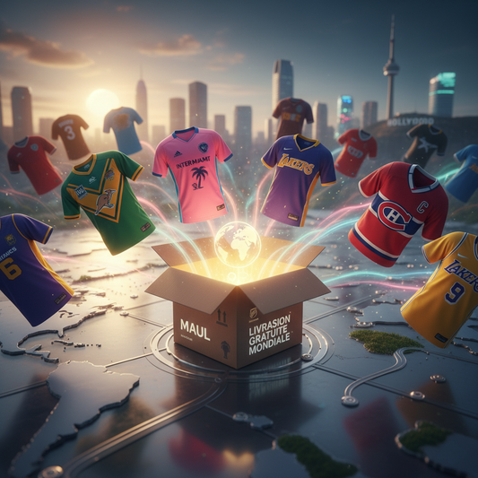 De l'Australie au Canada : Comment MAUL vous livre les Maillots du Monde Entier sans Frais de Port