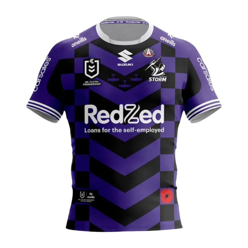 Maillot des Storm de Melbourne 25/26