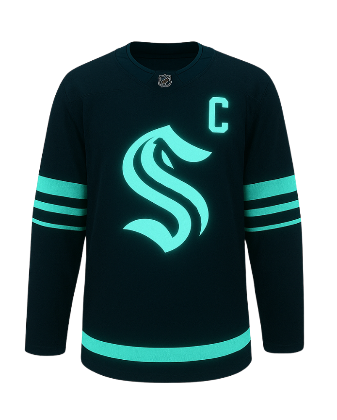 Maillot Phosphorescent Kraken de Seattle 25/26